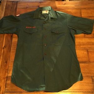 Vintage Boy Scout explorer shirt